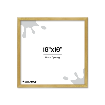 The Attention Grabber Gold Picture Frame