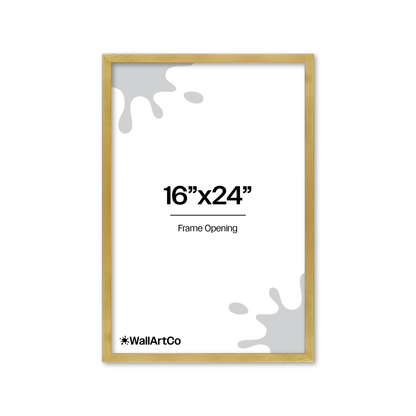 The Attention Grabber Gold Picture Frame