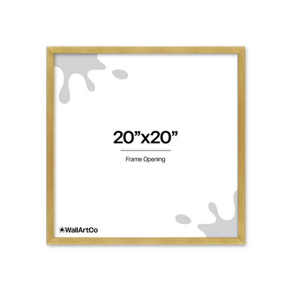 The Attention Grabber Gold Picture Frame