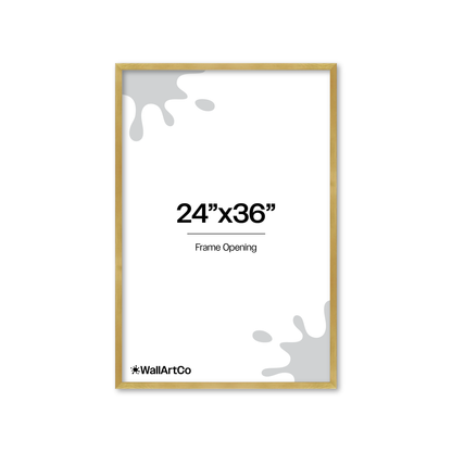 The Attention Grabber Gold Picture Frame