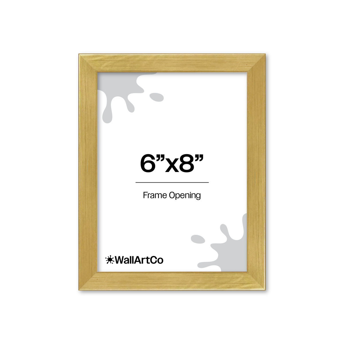 The Attention Grabber Gold Picture Frame