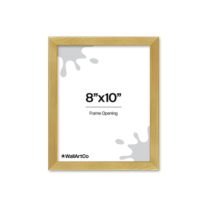 The Attention Grabber Gold Picture Frame