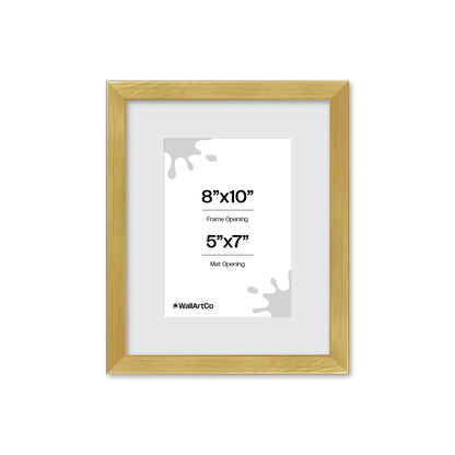 The Attention Grabber Gold Picture Frame