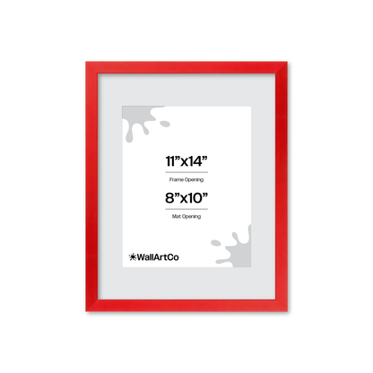 The Attention Grabber Red Picture Frame
