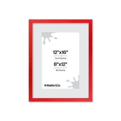 The Attention Grabber Red Picture Frame