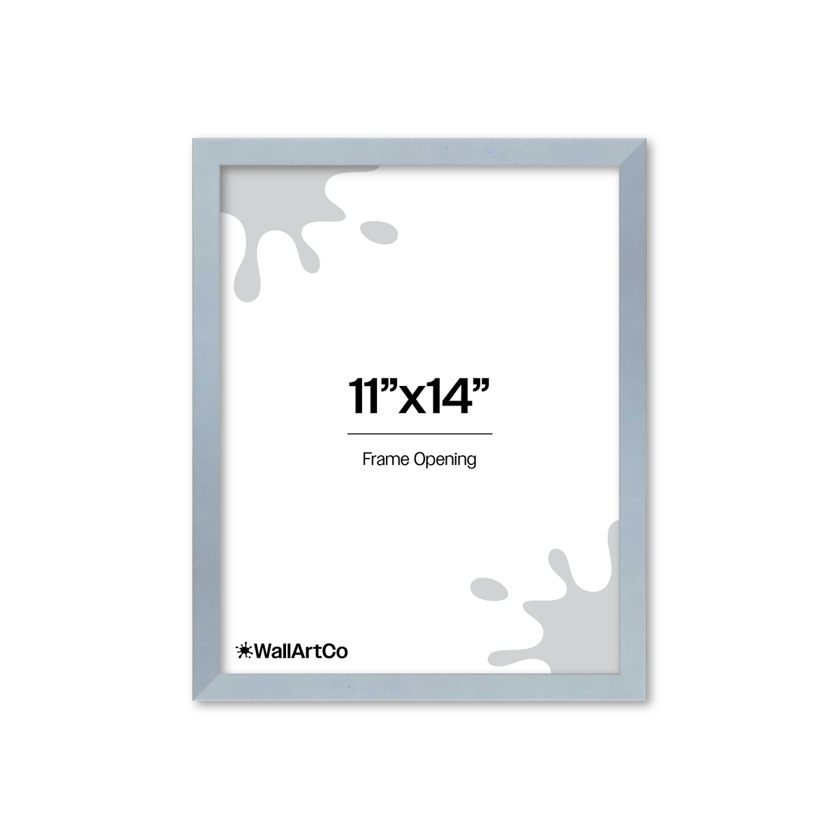 The Attention Grabber Light Blue Picture Frame