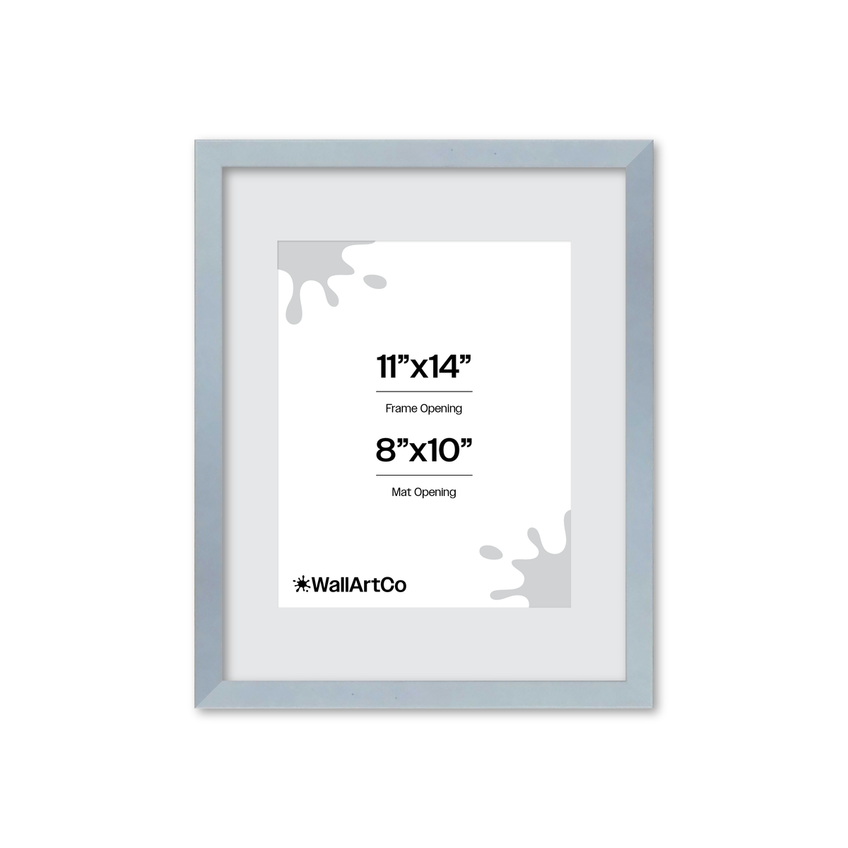 The Attention Grabber Light Blue Picture Frame