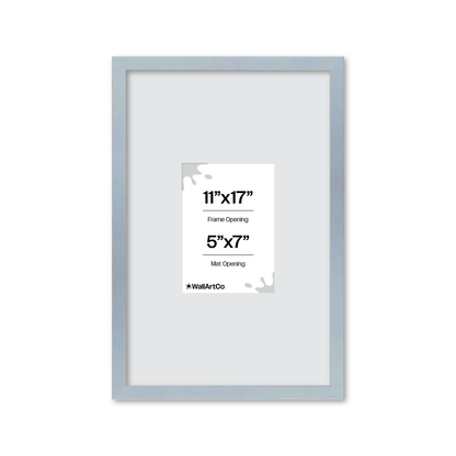 The Attention Grabber Light Blue Picture Frame