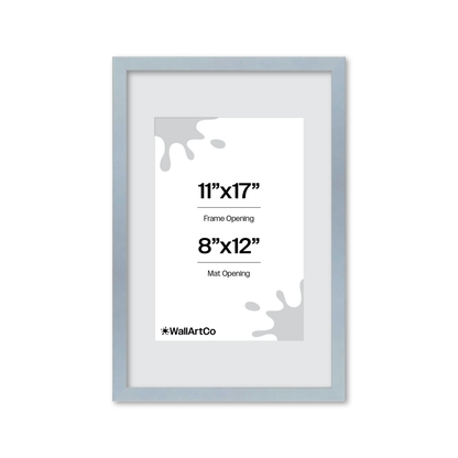 The Attention Grabber Light Blue Picture Frame