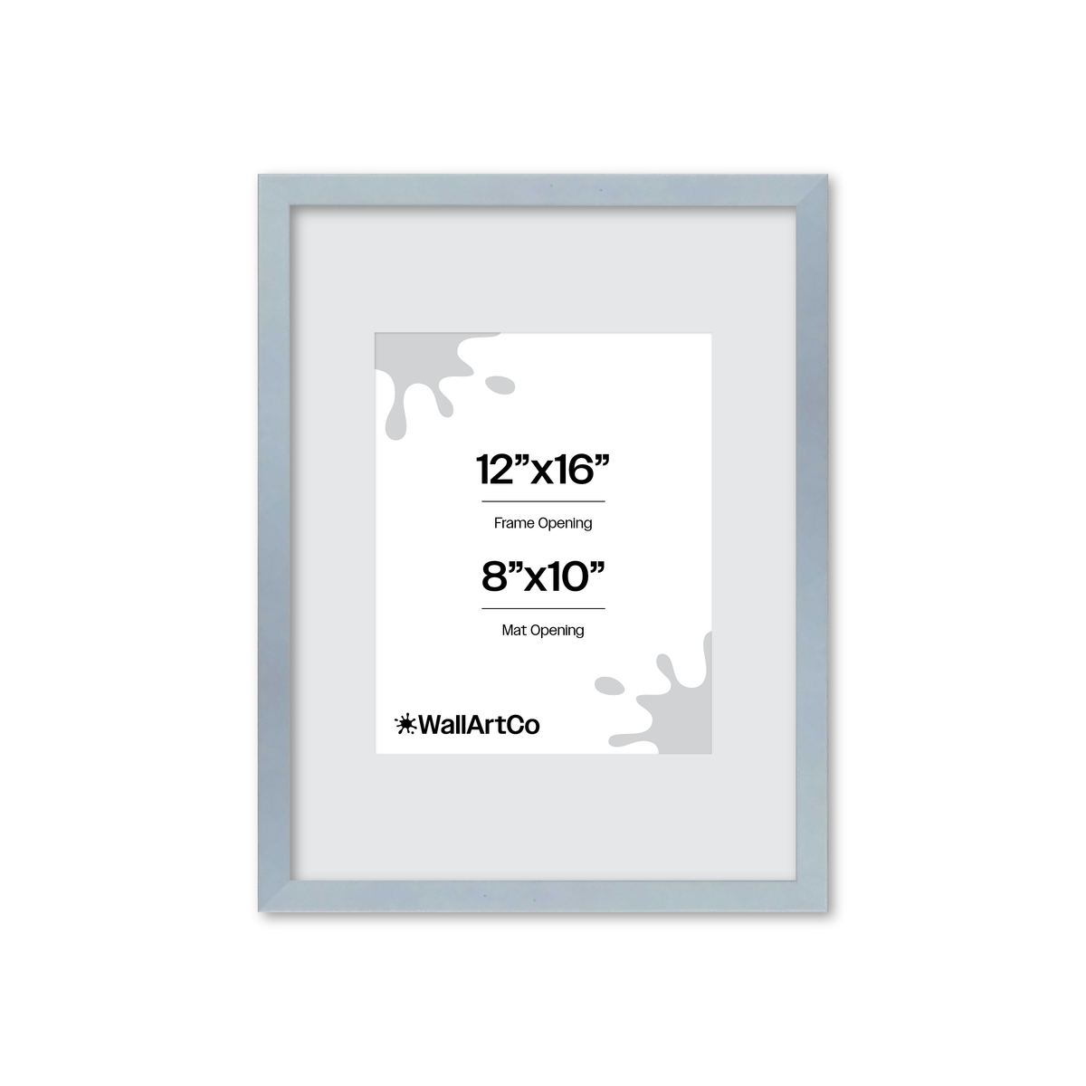 The Attention Grabber Light Blue Picture Frame