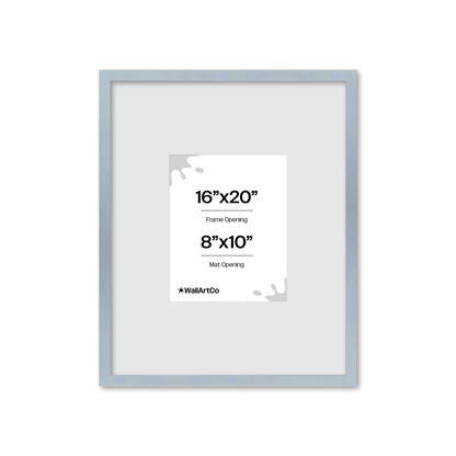 The Attention Grabber Light Blue Picture Frame