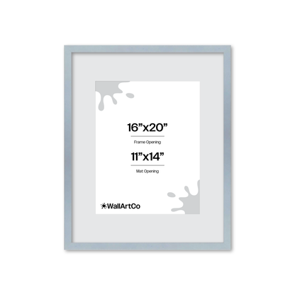 The Attention Grabber Light Blue Picture Frame