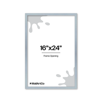 The Attention Grabber Light Blue Picture Frame