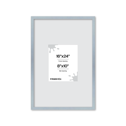 The Attention Grabber Light Blue Picture Frame