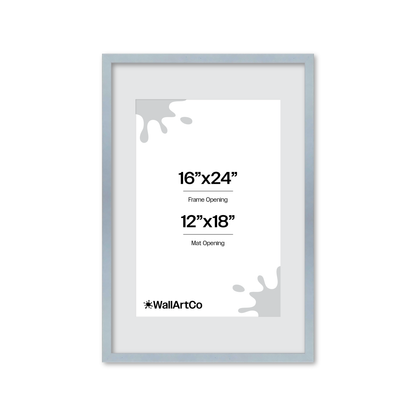 The Attention Grabber Light Blue Picture Frame