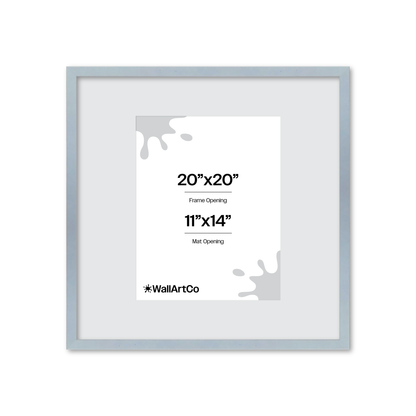 The Attention Grabber Light Blue Picture Frame