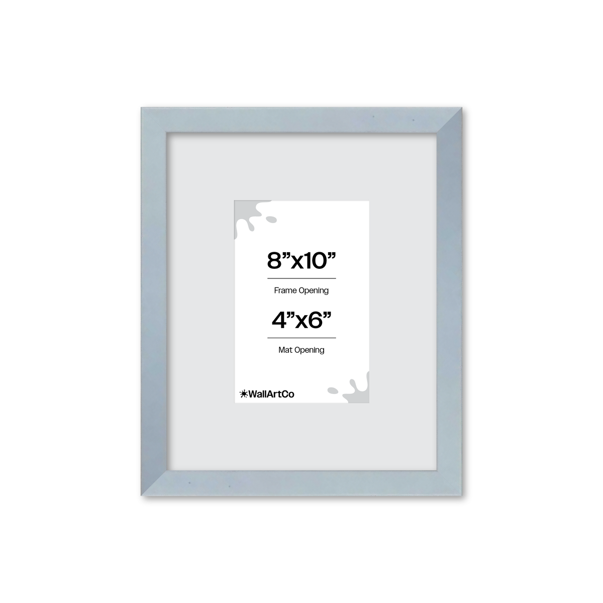 The Attention Grabber Light Blue Picture Frame