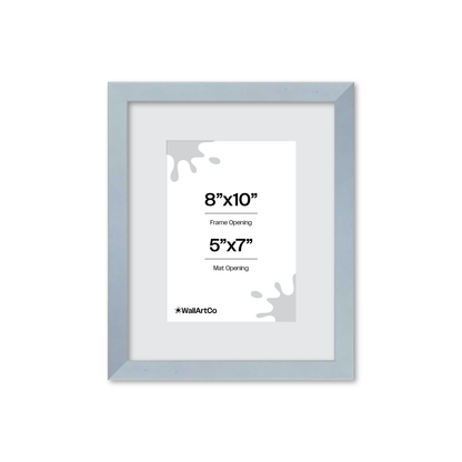 The Attention Grabber Light Blue Picture Frame