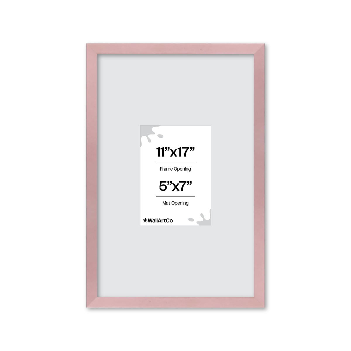 The Attention Grabber Pink Picture Frame