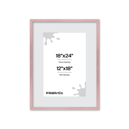 The Attention Grabber Pink Picture Frame
