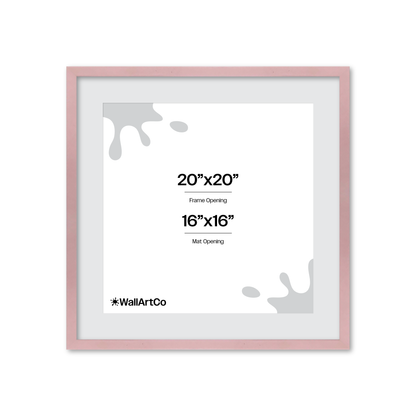 The Attention Grabber Pink Picture Frame