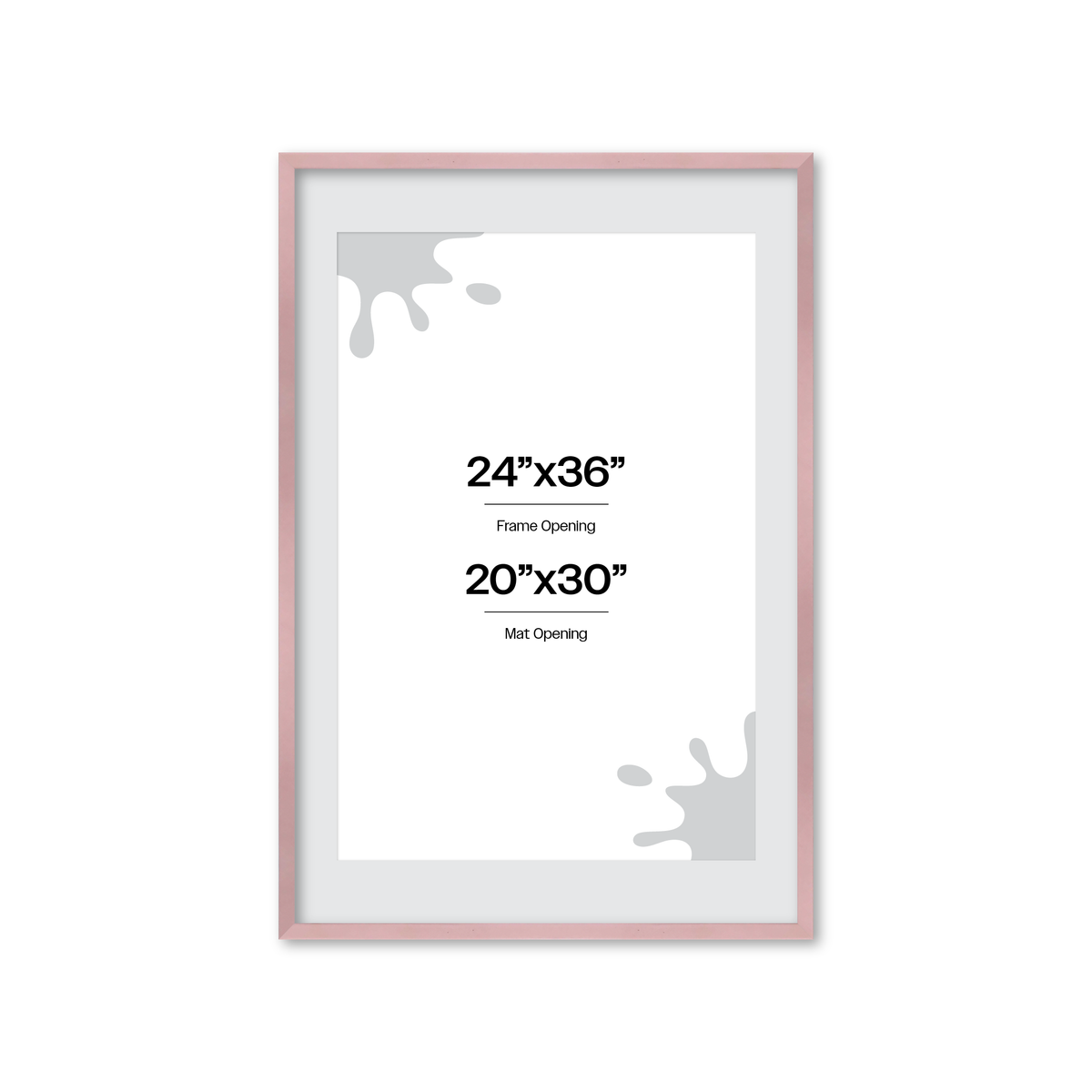 The Attention Grabber Pink Picture Frame