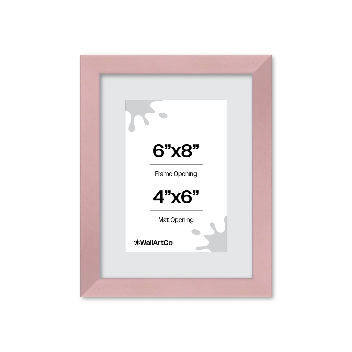 The Attention Grabber Pink Picture Frame