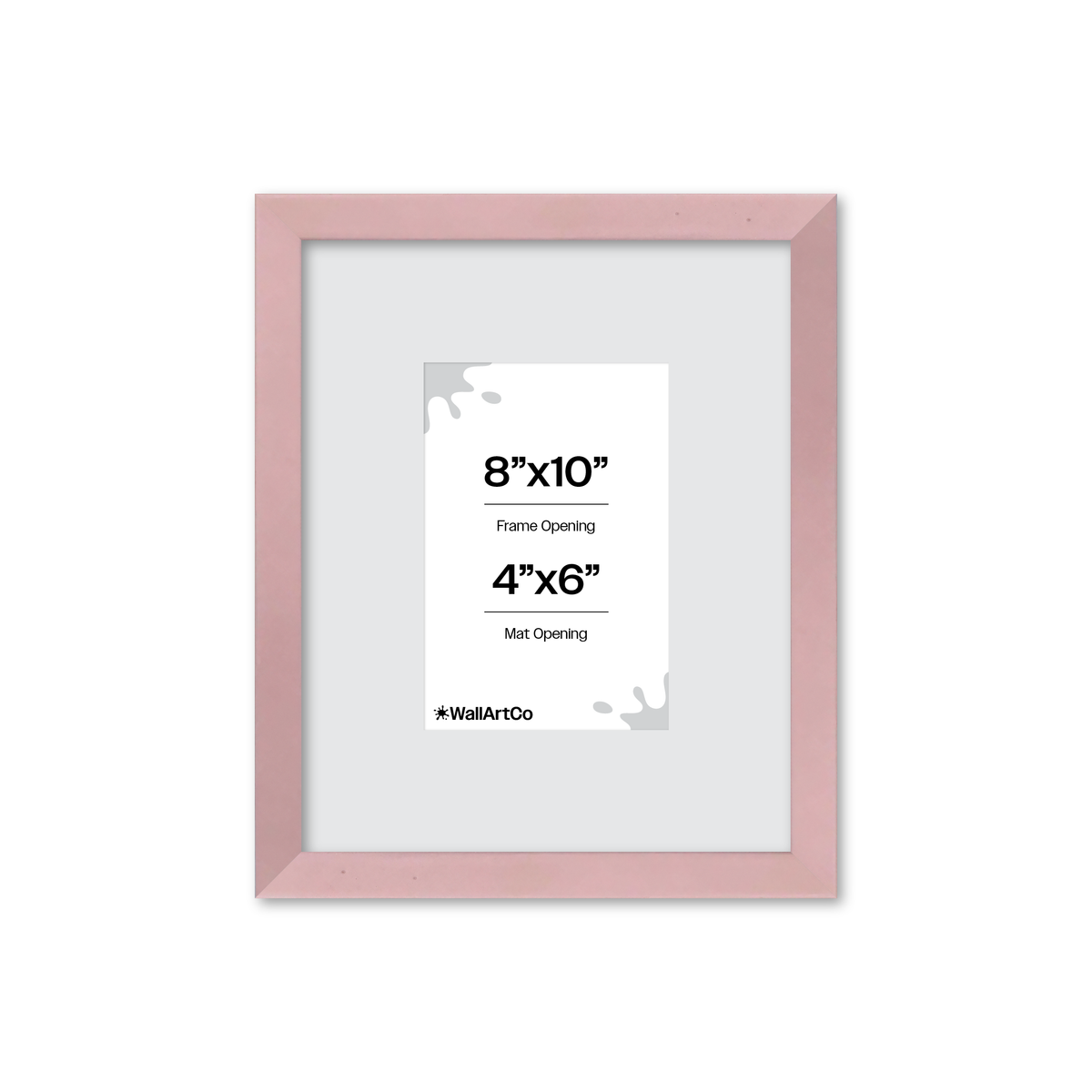 The Attention Grabber Pink Picture Frame
