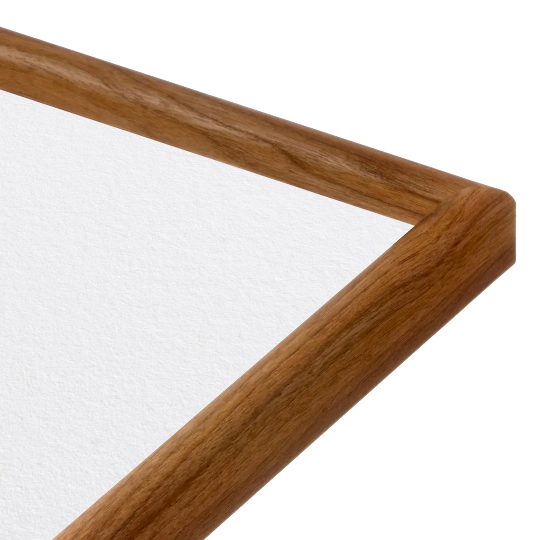 The All-Rounder 7/8" - Light Walnut Picture Frame