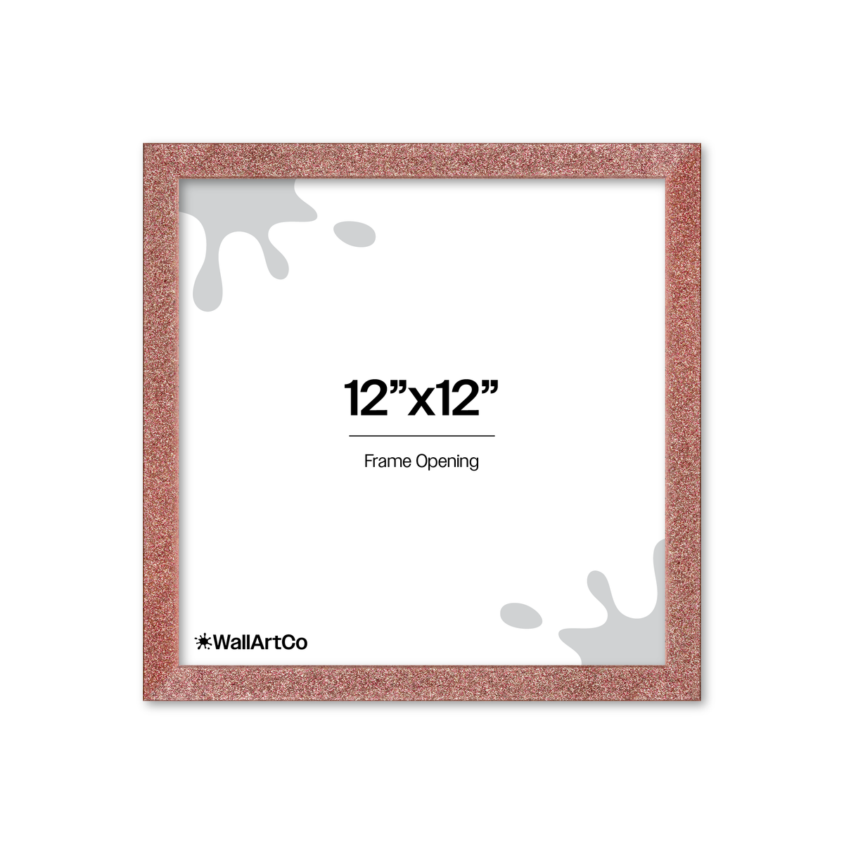 The Little Luxe - Pink Glitter Picture Frame