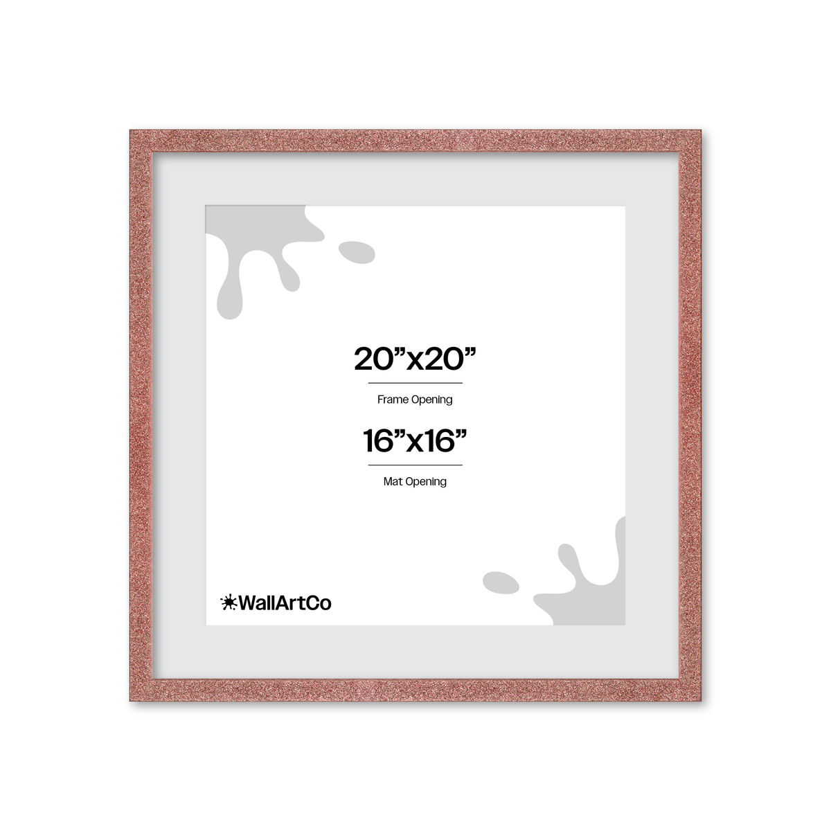 Front of picture frame