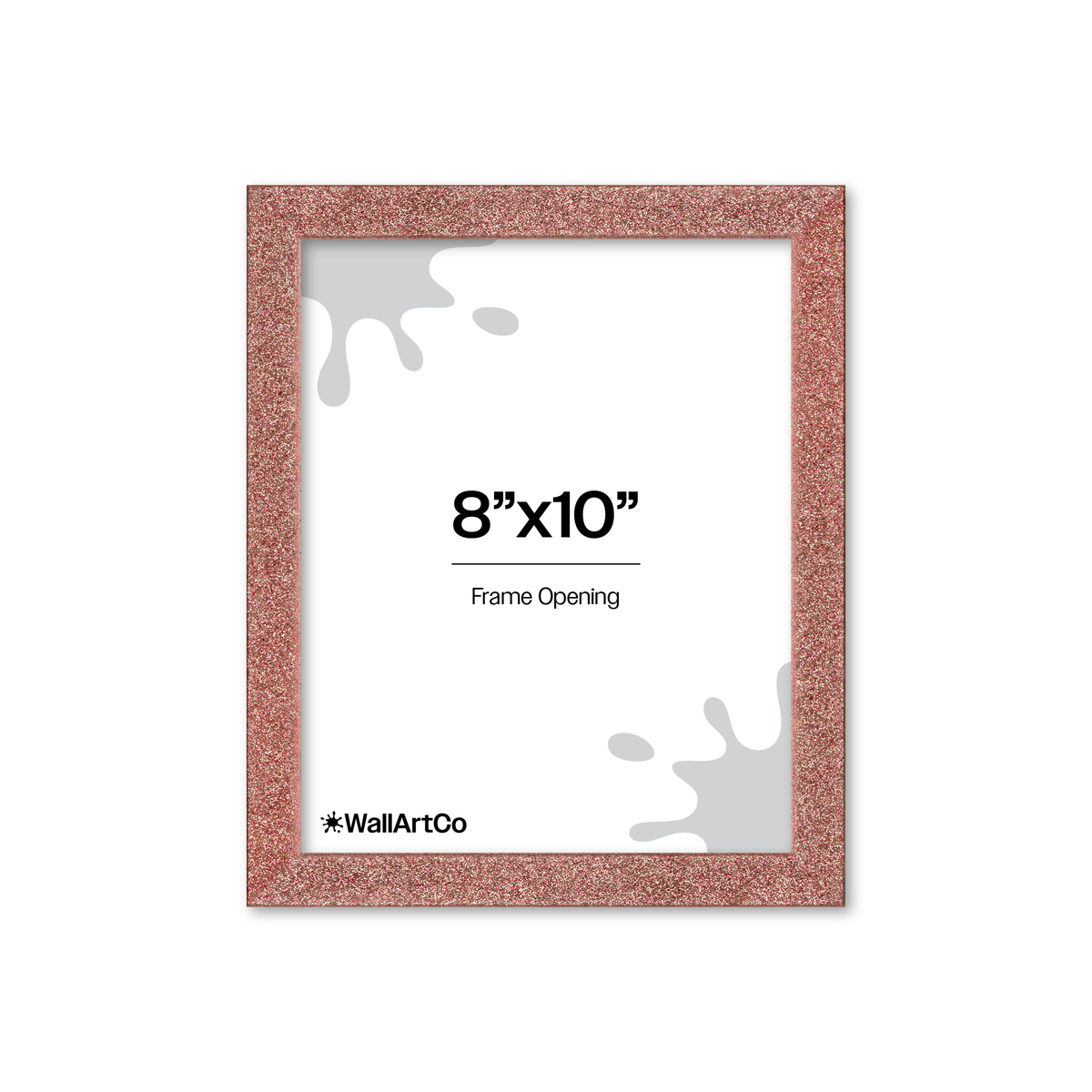 The Little Luxe - Pink Glitter Picture Frame