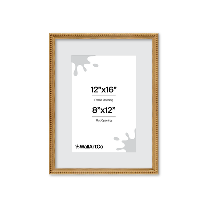 The Debutante Gold Picture Frame