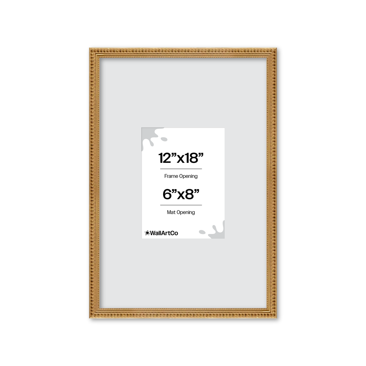 The Debutante Gold Picture Frame