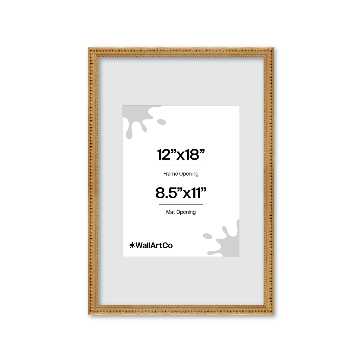 The Debutante Gold Picture Frame