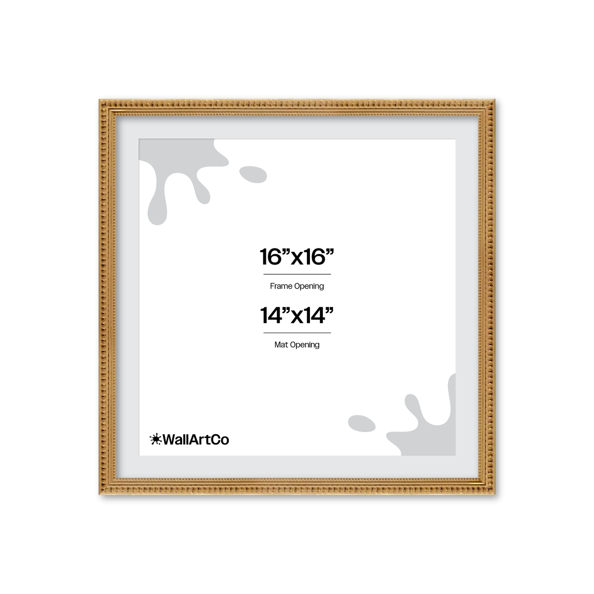 The Debutante Gold Picture Frame