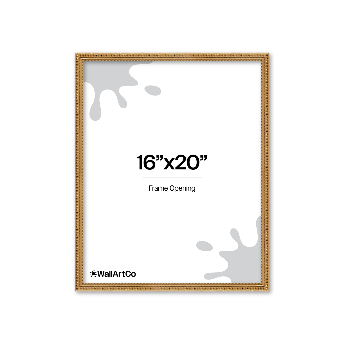 The Debutante Gold Picture Frame