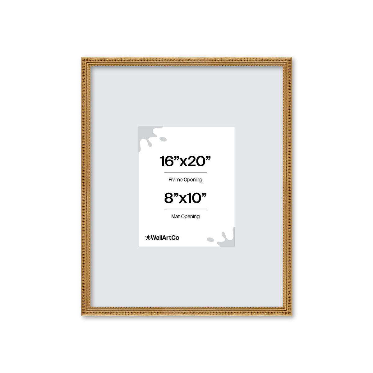 The Debutante Gold Picture Frame