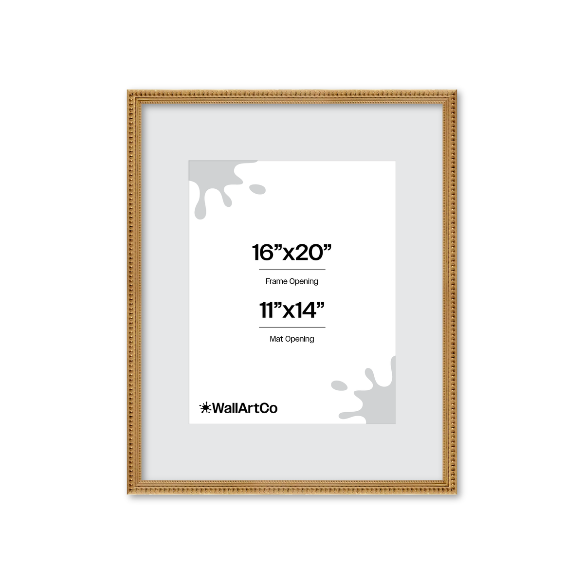 The Debutante Gold Picture Frame