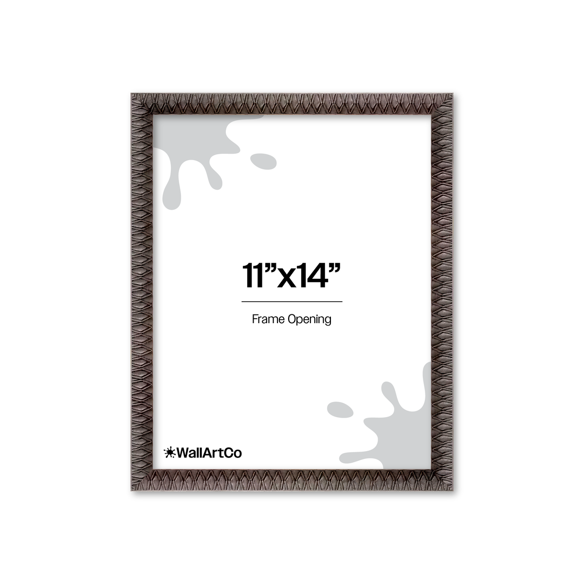 Front of picture frame