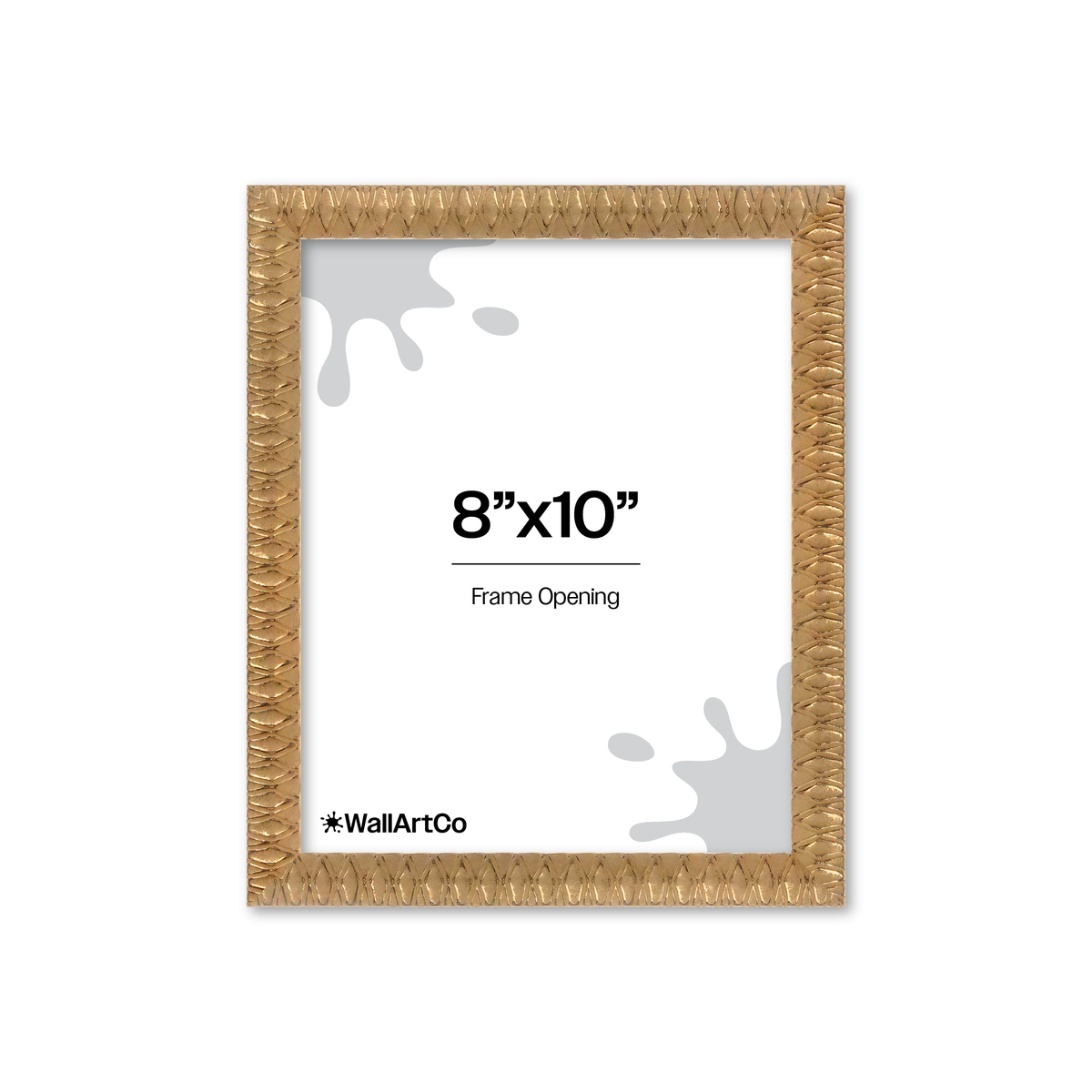 Front of picture frame