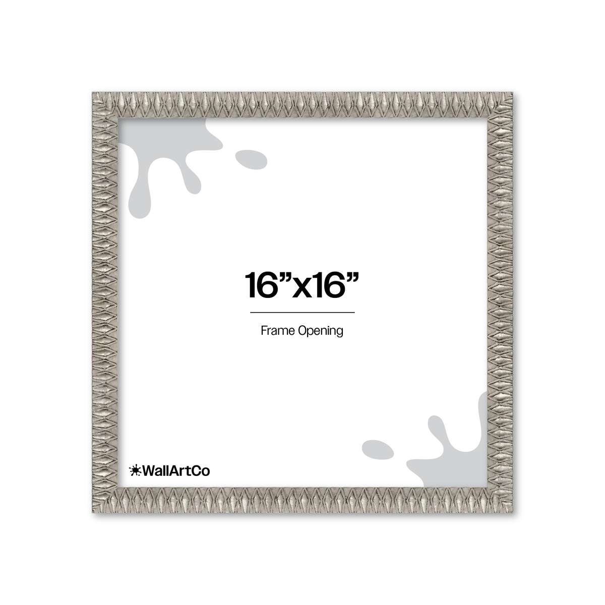 Front of picture frame