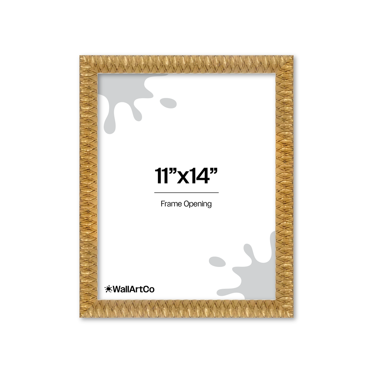 Front of picture frame