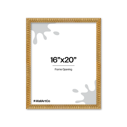 Front of picture frame