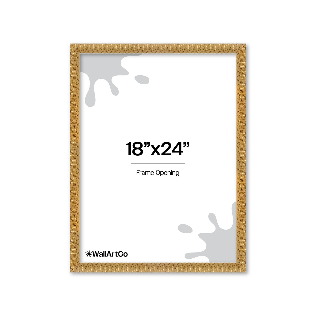 Front of picture frame