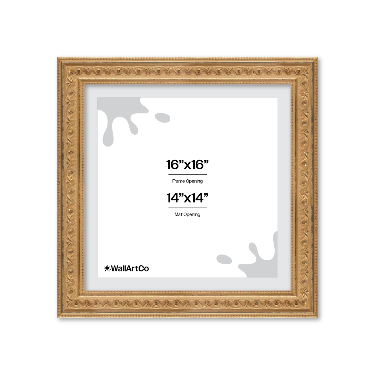 The True Romantic Gold Picture Frame