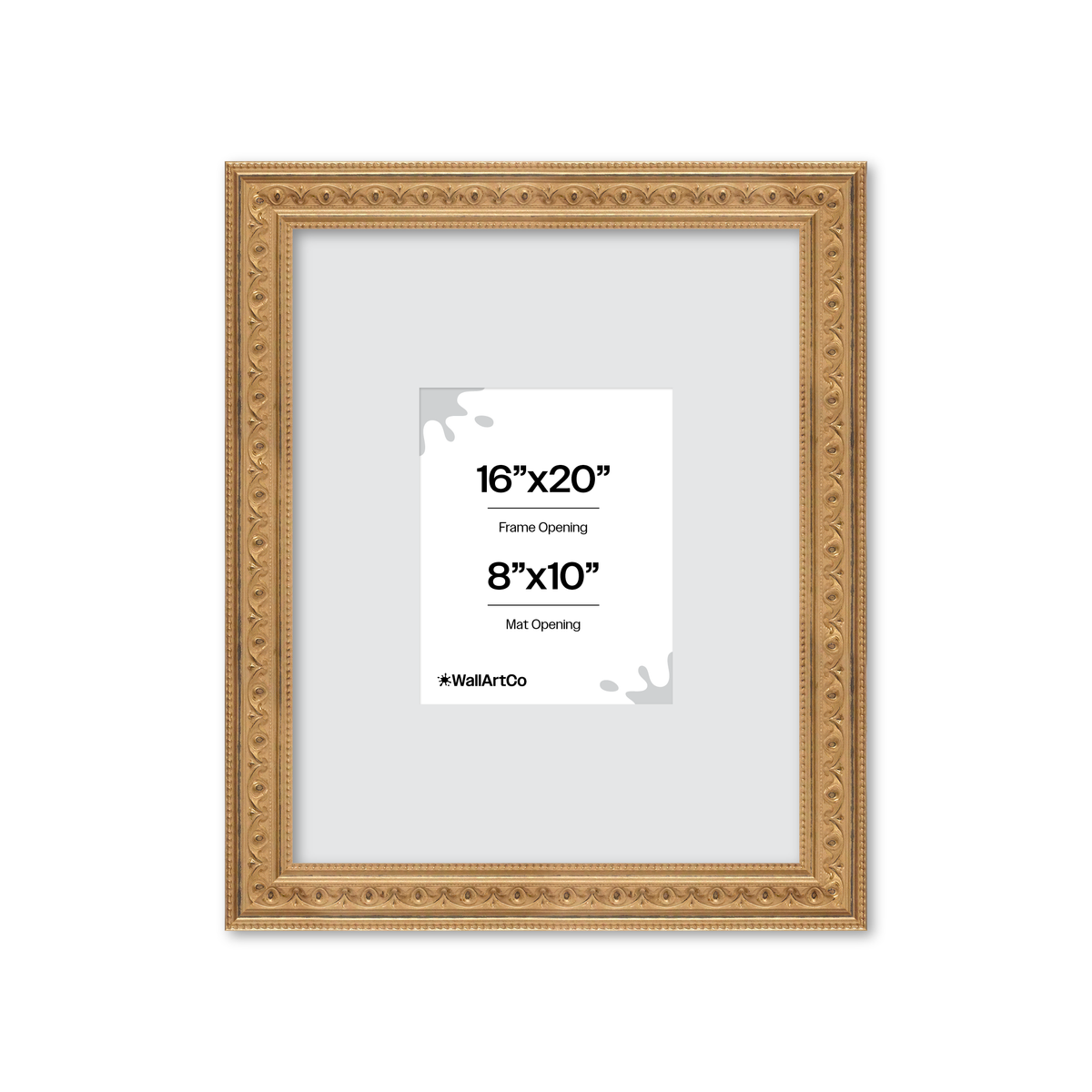 The True Romantic Gold Picture Frame