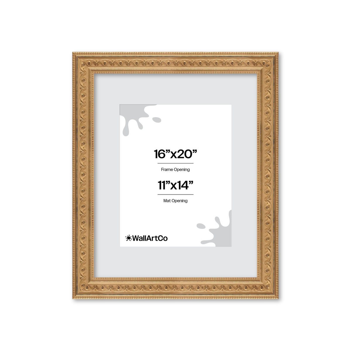 The True Romantic Gold Picture Frame