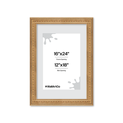 The True Romantic Gold Picture Frame