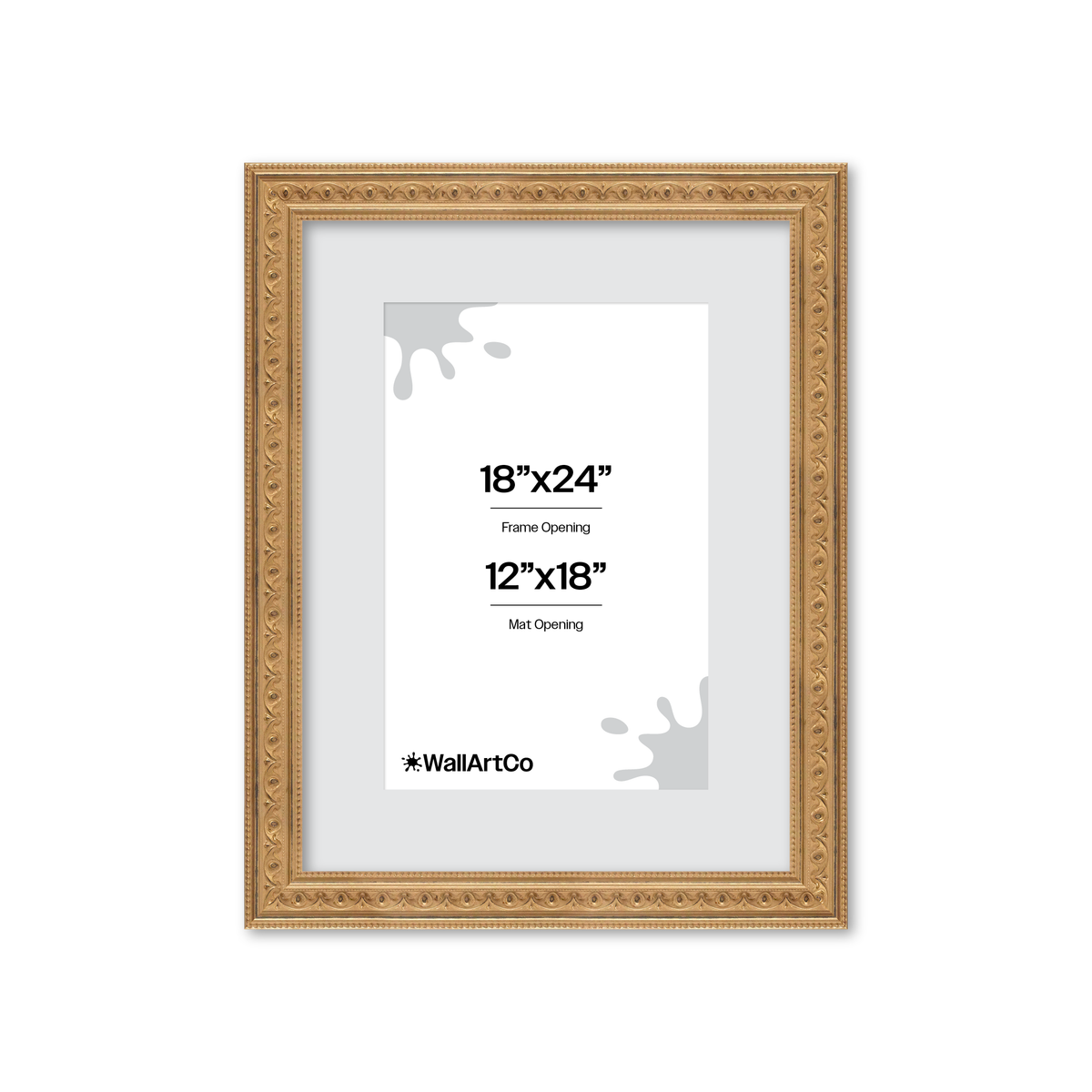 The True Romantic Gold Picture Frame